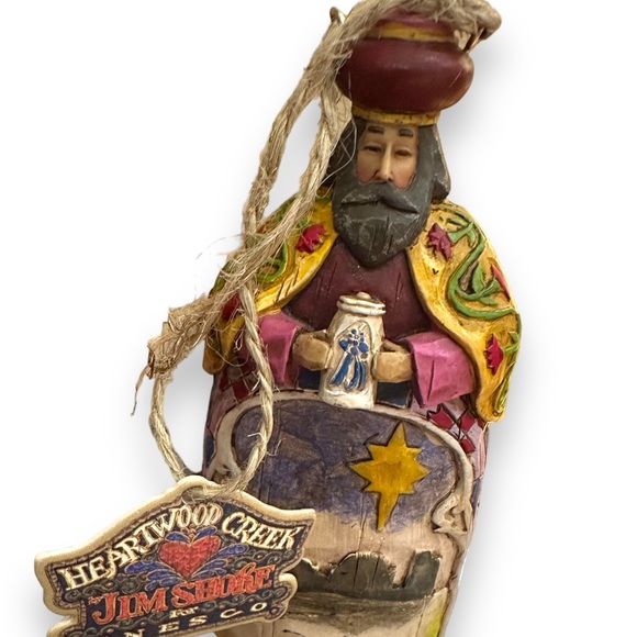 Jim Shore Ornament Wisemen "Let Every Heart Prepare Him Room" Vintage 2007 NWT - Picture 2 of 7